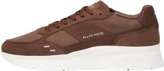 Filling Pieces Jet Runner Nubuck Brown Heren