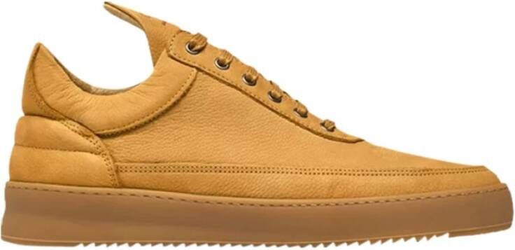 Filling Pieces Lage Top Ripple Sneakers Brown Heren