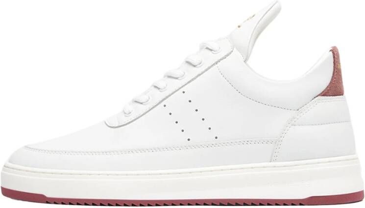 Filling Pieces Low Top Bianco Brownrose White Dames