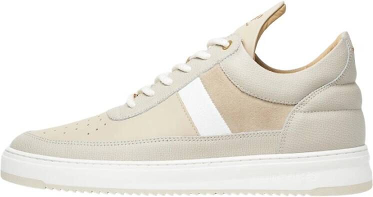 Filling Pieces Low Top Game Lux Beige Heren