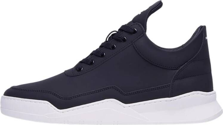 Filling Pieces Low Top Ghost Nappa Black Unisex