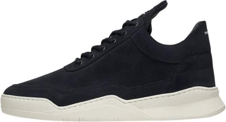 Filling Pieces Low Top Ghost Navy White Blue Unisex