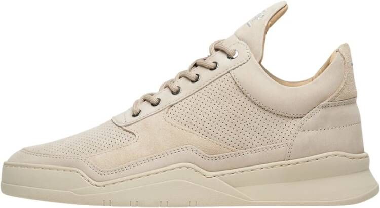 Filling Pieces Low Top Ghost Panel All Beige Heren