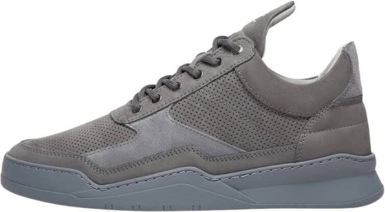 Filling Pieces Low Top Ghost Panel All Grey Gray Heren