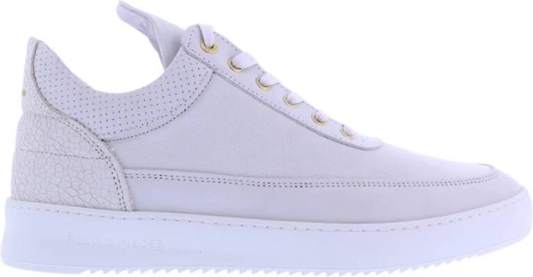 Filling Pieces Stijlvolle Low Top Ripple Sneakers White