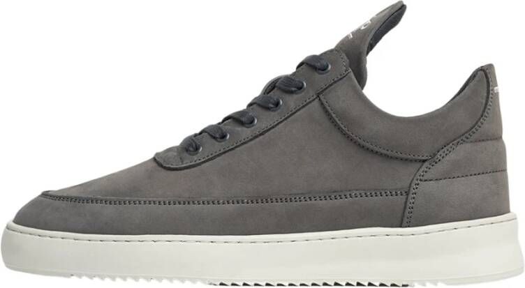 Filling Pieces Low Top Ripple Nubuck Dark Grey Eu39-Uk6-Usm7-Usw8.5 Grey Heren Gray Heren