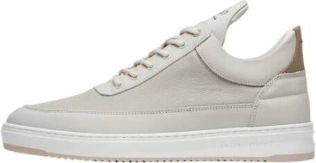 Filling Pieces Low Top Tech Crumbs Off White Heren