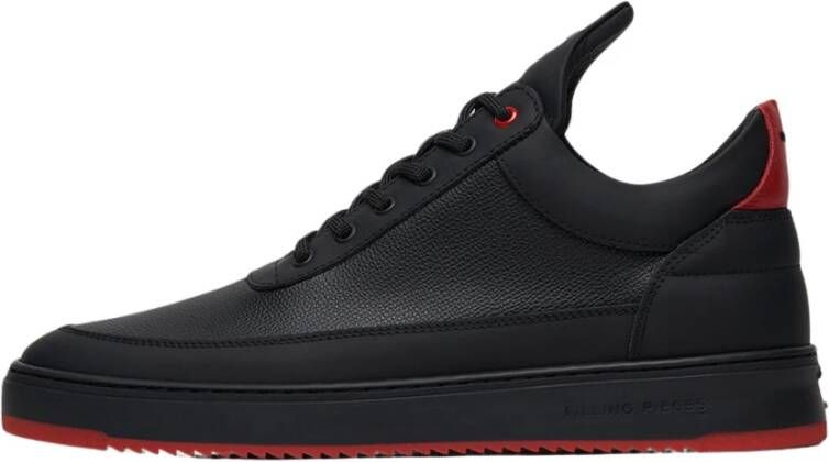 Filling Pieces Low Top Tech Crumbs Red Black Heren