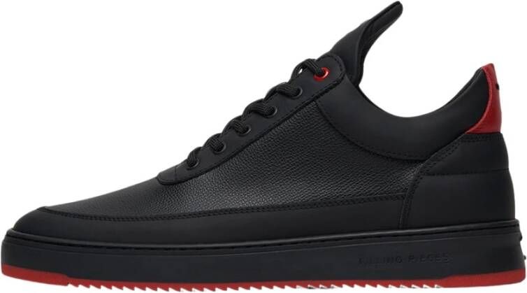 Filling Pieces Low Top Tech Crumbs Red Black Heren