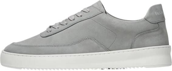 Filling Pieces Mondo 2.0 Ripple Nubuck Cement Grey Gray Heren