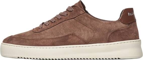 Filling Pieces Mondo Organic Suede Brown Bruin Heren