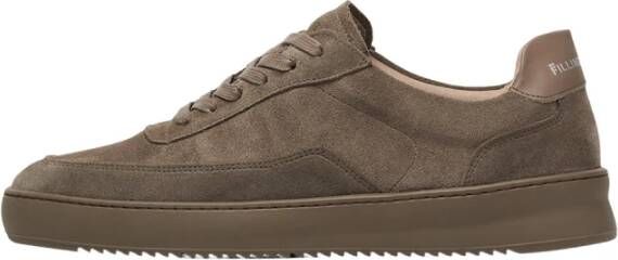 Filling Pieces Mondo Suede All Taupe Brown Heren