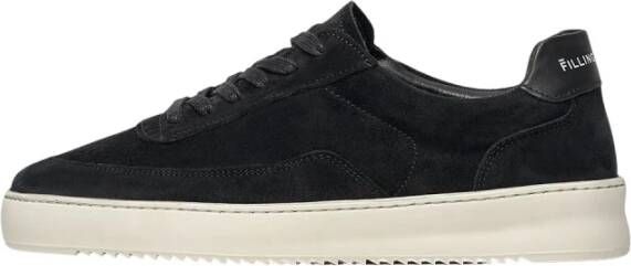 Filling Pieces Mondo Suede Black Heren