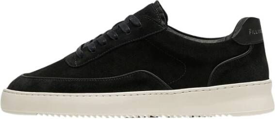 FILLING PIECES Lage Sneakers Heren Mondo Suede Lux Maat: 40 Materiaal: Suède Kleur: Zwart