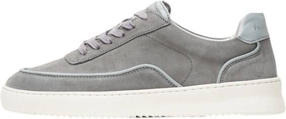 Filling Pieces Mondo Suede Lux Grey Gray Heren