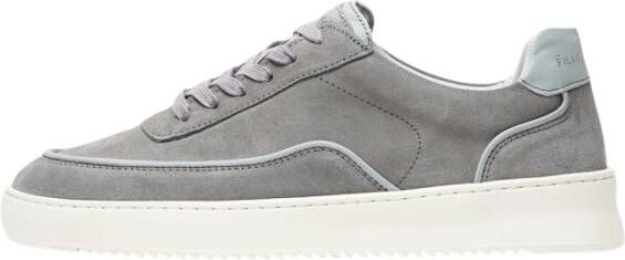 Filling Pieces Mondo Suede Lux Grey Gray Heren