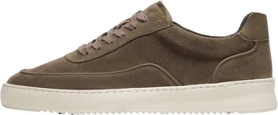 Filling Pieces Mondo Suede Lux Taupe Brown Heren