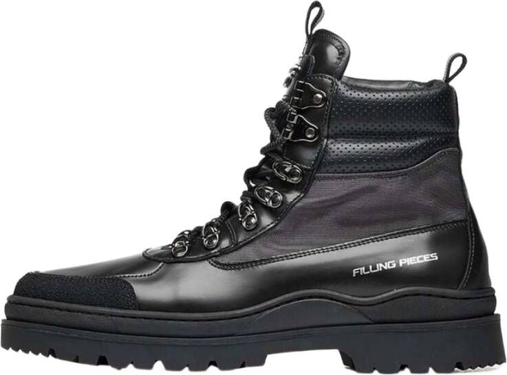 Filling Pieces Mountain Boot Quartz Black Zwart Unisex