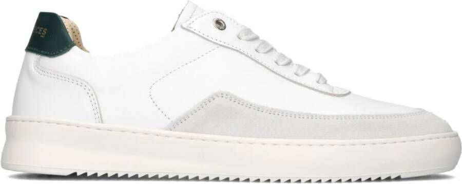 Filling Pieces Premium Leren Sneakers Mondo Squash White Heren