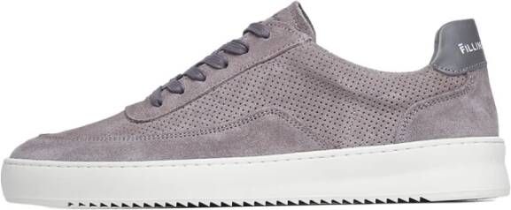 Filling Pieces Sneakers Mondo Perforated Grijs Unisex