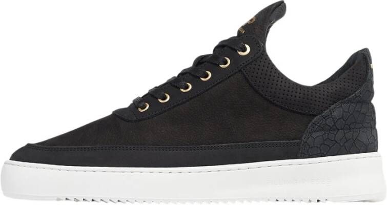 Filling Pieces Ripple Ceres Lage Top Sneakers Black Heren