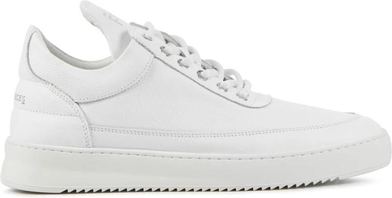 Filling Pieces Witte leren sneakers Klassieke stijl White Heren - Foto 2