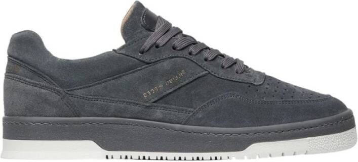 Filling Pieces Suede Dark Grey Ace Sneakers Gray Heren