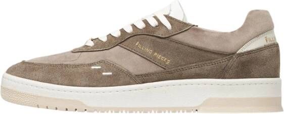 Filling Pieces Taupe Spin Dice Tennisschoenen Beige Heren