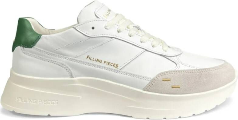 Filling Pieces Tijdloze klasse met Jet Runner sneakers White