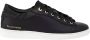 Filling Pieces Zwarte leren Frame Aten sneakers Black Dames - Thumbnail 1