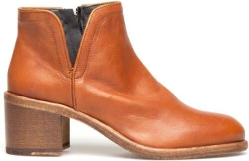 Fiorentini+Baker Enkellaarzen rizlav cusna cartine leer Bruin Dames