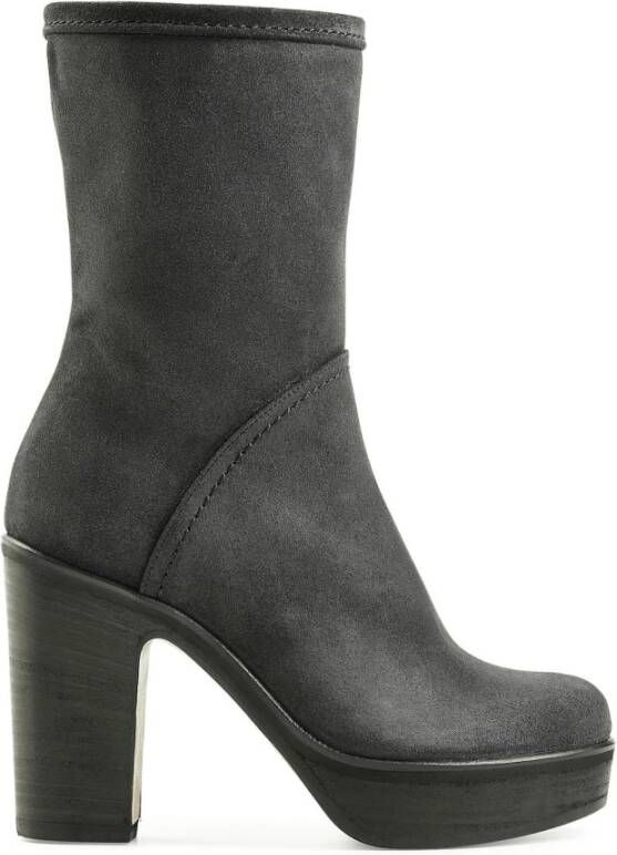 Fiorentini+Baker Platformlaarzen Grijs Dames