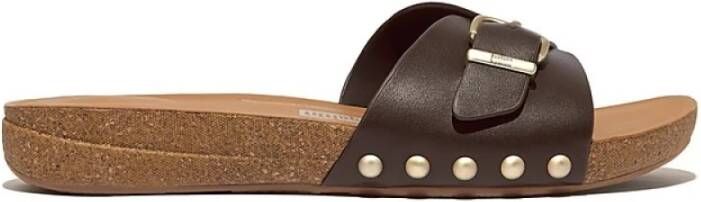 FitFlop Comfortabele Kussensandalen Brown Dames