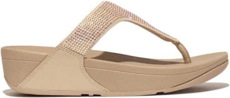 FitFlop Comfortabele Lulu Sandalen Beige Dames