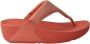 FitFlop Koraal Shimmerlux Sandalen Lulu Stijl Red Dames - Thumbnail 1