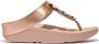 FitFlop Halo Bead-Circle Metallic Toe-Post Sandals ROZE - Thumbnail 2