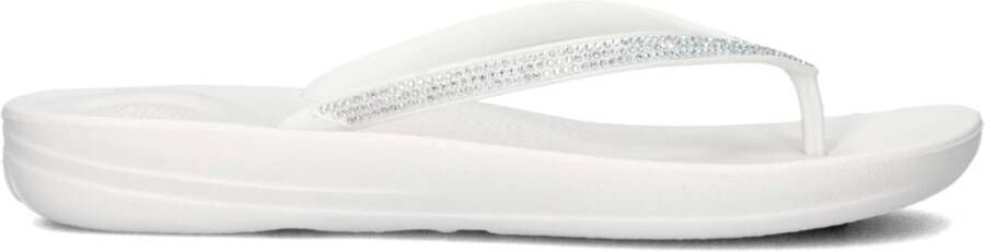 FitFlop Witte Rubberen Slippers White Dames