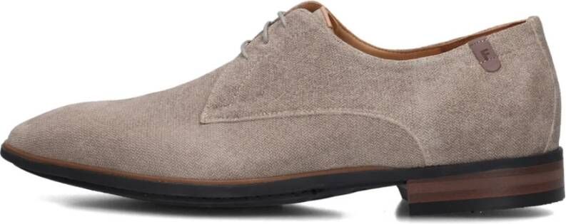 Floris van Bommel Beige Netjes Schoenen Nubuck Sfm-30295 Beige Heren