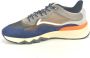 Floris van Bommel Blauw Oranje Runner Sneakers Blue Heren - Thumbnail 1