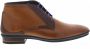 Floris van Bommel Vrouwen Leren 30016743 Herenschoenen 10703 Cognac - Thumbnail 4