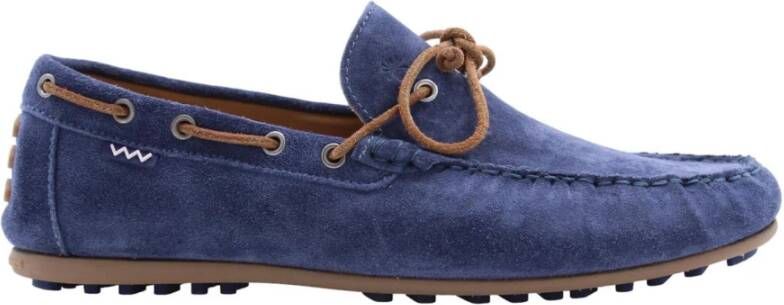 Floris van Bommel Champion Sailor Mocassin Schoenen Blue Heren