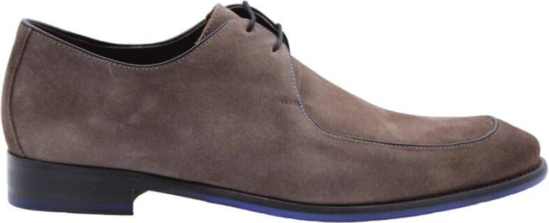 Floris van bommel De Stapper SFM-30325 54.02 Taupe G+ Wijdte Veterschoenen