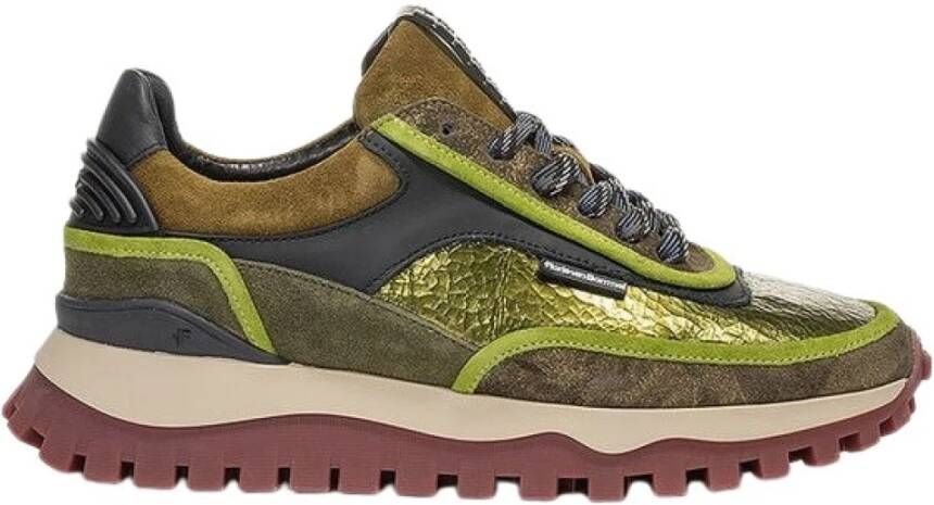 Floris van Bommel Grommi 02.01 Sneaker Schoenen Green Dames