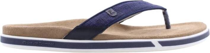 Floris van Bommel Heren Doel Flip Flops Blue Heren