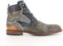 Floris van Bommel Heren Schoenen Cognac Leer Gray Heren - Thumbnail 1