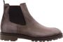 Floris van Bommel Taupe Suede Chelsea Boots Sfm-60018 Brown Heren - Thumbnail 13