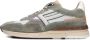 FLORIS VAN BOMMEL Lage Sneakers Heren Sfm-10153 De Runner Maat: 41⅓ Kleur: Groen - Thumbnail 2