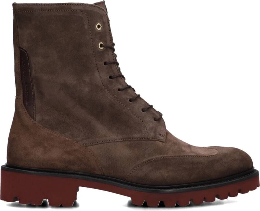 Floris van bommel Selsi SFW-50050 02.02 Dark Brown G+ Wijdte Boots