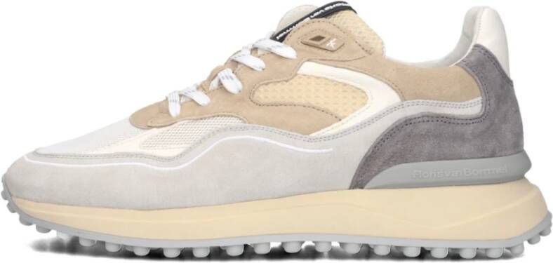 Floris van Bommel Stijlvolle lage sneakers voor heren Beige Heren