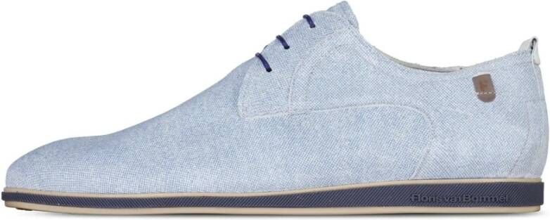 Floris van bommel 30220 Presli 02.31 Light Blue H-Wijdte Veterschoenen